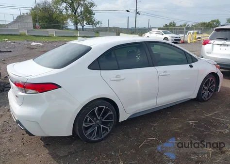 2020 Toyota Corolla Se from USA, damaged, VIN JTDS4RCE3LJ006365